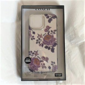 Coach Phone Case For Apple iPhone 13 Pro Max, Moody Floral NOB